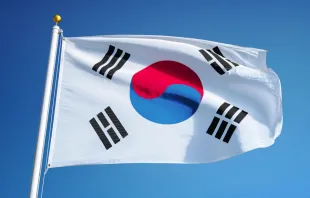 South Korea flag.   railway fx / Shutterstock.