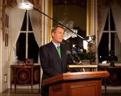 Speaker Boehner delivers a national address on Republicans' plan to cut spending and prevent default on July 25, 2011. ?w=200&h=150