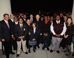 House Speaker John Boehner poses with Catholic school children and Cardinal Donald Wuerl?w=200&h=150