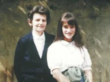 Sr. Maria Laura Mainetti with an unidentified girl