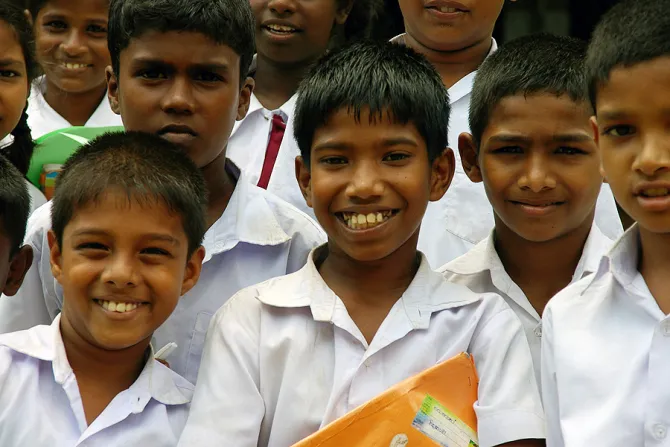 Sri Lankan Catholic students Credit Aid to the Church in Need CNA 1 5 14