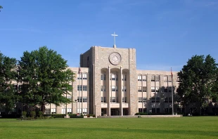 St. Augustine Hall, which houses the University Library, Queens, NY campus. Courtesy of St. John's University.