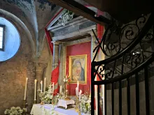 Chapel of the Madonna in Rome's Church of St. Benedict in Piscinula. 