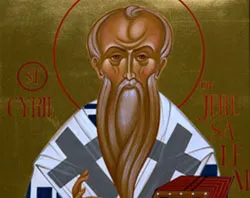 St. Cyril of Jerusalem, expert teacher of the faith