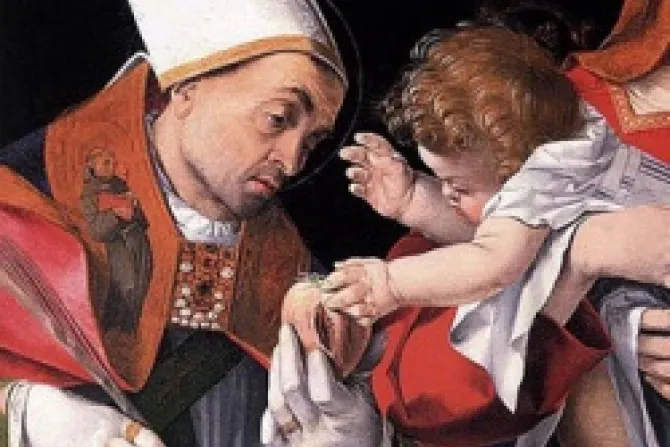 St Ignatius of Antioch with the child Jesus CNA US Catholic News 10 12 12