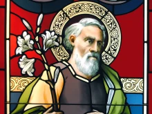 St. Joseph by Carl Fougerousse. Photo courtesy of the One Faith Exhibition.