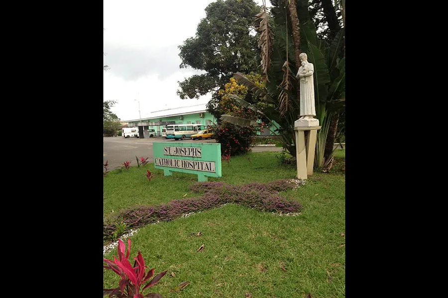St. Joseph Catholic Hospital in Monrovia, Liberia closed after eight staff members died of Ebola. Photo courtesy of Caritas Internationalis.?w=200&h=150