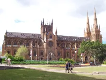 St. Mary's Cathedral in Sydney, Australia. 