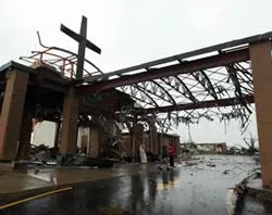 The remnants of St. Mary's Catholic Church in Joplin, Mo. ?w=200&h=150