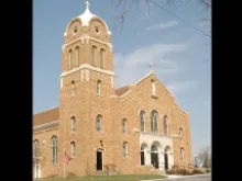 St. Mary's Catholic Church in Portsmouth, Iowa. 
