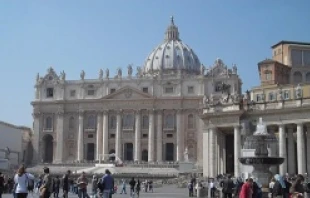 St. Peter's Basilica in Vatican City. CNA file photo.