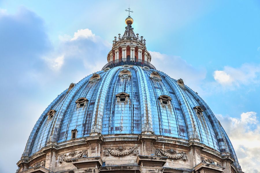 The dome of St. Peter's Basilica.?w=200&h=150