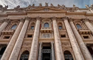 St. Peter's Basilica, front view.   Pramio Garson via Shutterstock. 