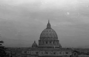 St. Peter's Basilica in 1940.   Vatican Media.