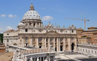 St. Peter's Basilica in Vatican City on June 19, 2014.   Daniel Ibáñez/CNA.