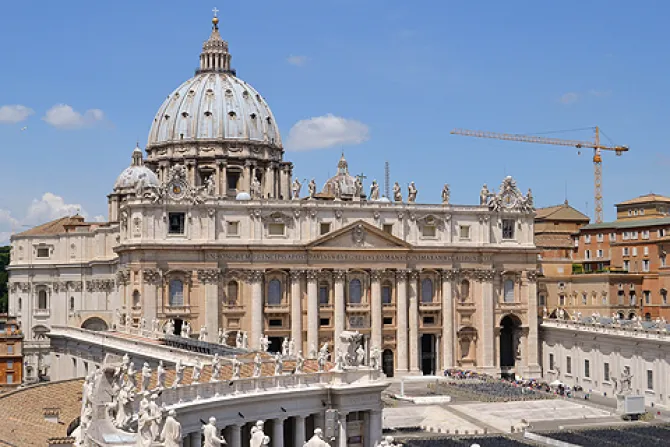 St Peters Basilica in Vatican City on June 19 2014 Credit Daniel Ibez CNA 2 CNA 6 19 14