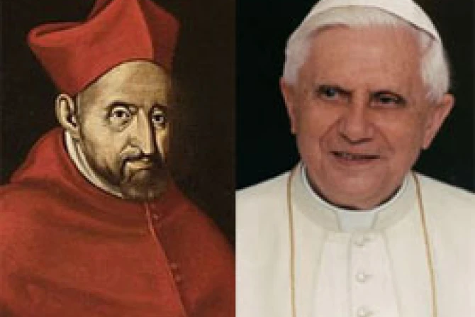 St Robert Bellarmine Pope Benedict XVI CNA World Catholic News 2 23 11