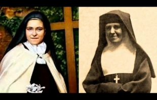 St. Therese of Lisieux and her sister Leonia Martin Guerin. Public Domain Photos.