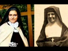 St. Therese of Lisieux and her sister Leonia Martin Guerin. Public Domain Photos.