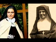 St. Therese of Lisieux and her sister Leonia Guerin. Public Domain Photos.