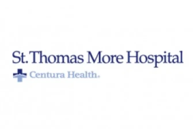 St Thomas More Hospital logo CNA US Catholic News 1 24 13