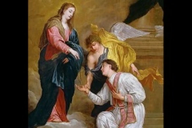 St Valentine Kneeling in supplication CNA 2 18 14