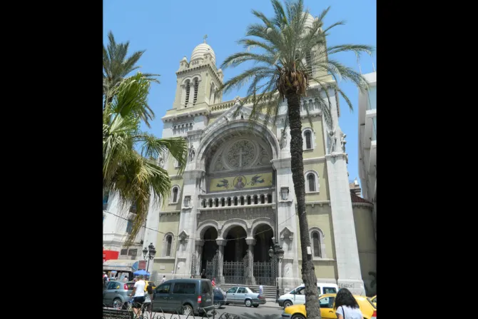 St Vincent de Paul Cathedral in Tunis Credit Aid to the Church in Need CNA 10 31 14