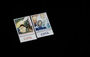 The Vatican's postage stamps for Christmas 2018.   Daniel Ibanez/CNA.