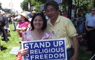 Stand Up for Religious Freedom rally in Washington D.C., June 2012.