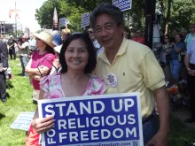 Stand Up for Religious Freedom rally in Washington D.C., June 2012.