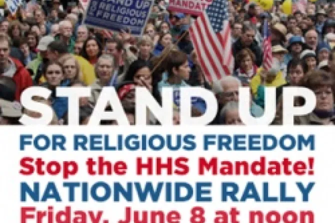 Stand up for religious freedom June 8 logo CNA US Catholic News 6 4 12