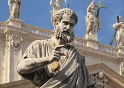 Statue of Saint Peter outside of Saint Peters Basilica. ?w=200&h=150