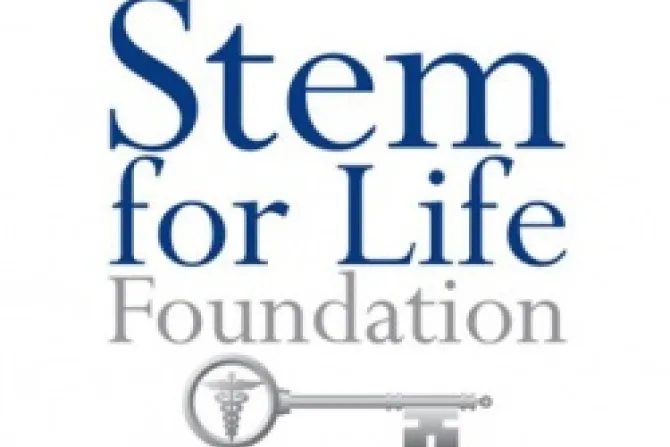 Stem for Life Foundation logo CNA World Catholic News 11 2 12