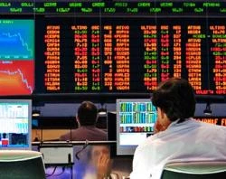 A stock market exchange board. ?w=200&h=150