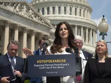 Stop Sex Abuse press conference at the U.S. Capital, June 7, 2018. Courtesy photo.