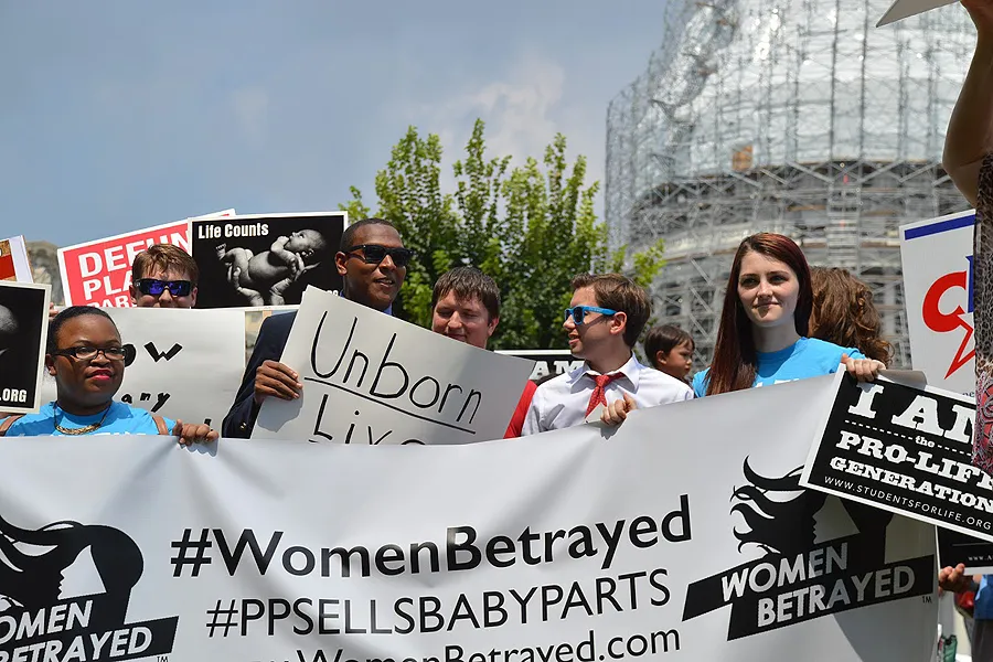 A student-organized rally against Planned Parenthood at the US Capitol, July 28, 2015. ?w=200&h=150