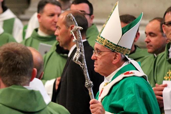 Sunday Mass on July 7 Pope Francis CNA US Catholic News Credit Lauren Cater CNA 7 8 13