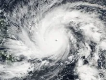 Super Typhoon Hagupit heading for the Philippines. 
