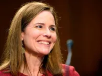 Supreme Court nominee Judge Amy Coney Barrett testifies during her confirmation hearing before the Senate Judiciary Committee on Oct. 13, 2020. 