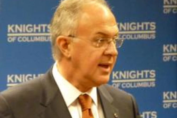 Supreme Knight Carl A Anderson Knights of Columbus CNA US Catholic News 1 23 12