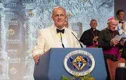 Supreme Knight Cardl Anderson speaks at the K of C Supreme Convention in San Antonio, Texas, Aug. 6, 2013. ?w=200&h=150