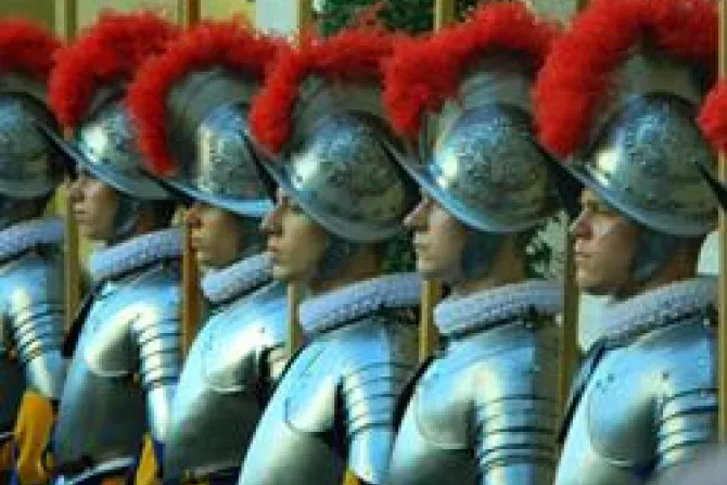 Swearing in of Swiss Guards May 6 2011 CNA Vatican Catholic News 7 29 11