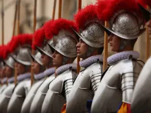 Swiss Guard swearing-in ceremony at the Vatican on May 6, 2015. 