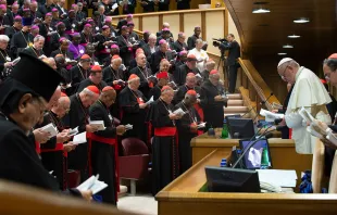 The Synod of Bishop at the Vatican, Oct. 5, 2018. Vatican Media.
