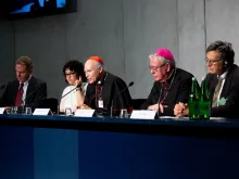 Synod of Bishops press briefing Oct. 10, 2018. 