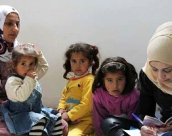 Refugees from the fighting in Syria. ?w=200&h=150