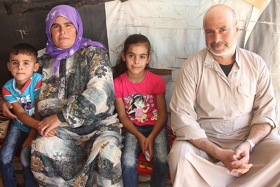 A family of Syrian refugees who have been aided by Catholic Relief Services. ?w=200&h=150
