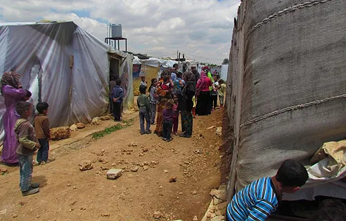  Syrian refugees in the Bekaa valley in Lebanon. ?w=200&h=150