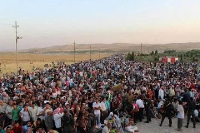 Syrians streaming into Kurdistan Iraq on August 15 2013 Credit UNHCR GGubaeva CNA 8 20 13