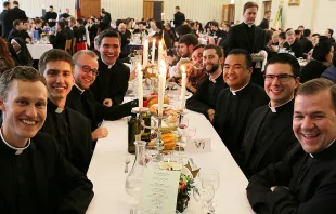 Thanksgiving at the North American College, Rome.    PNAC Photo Service